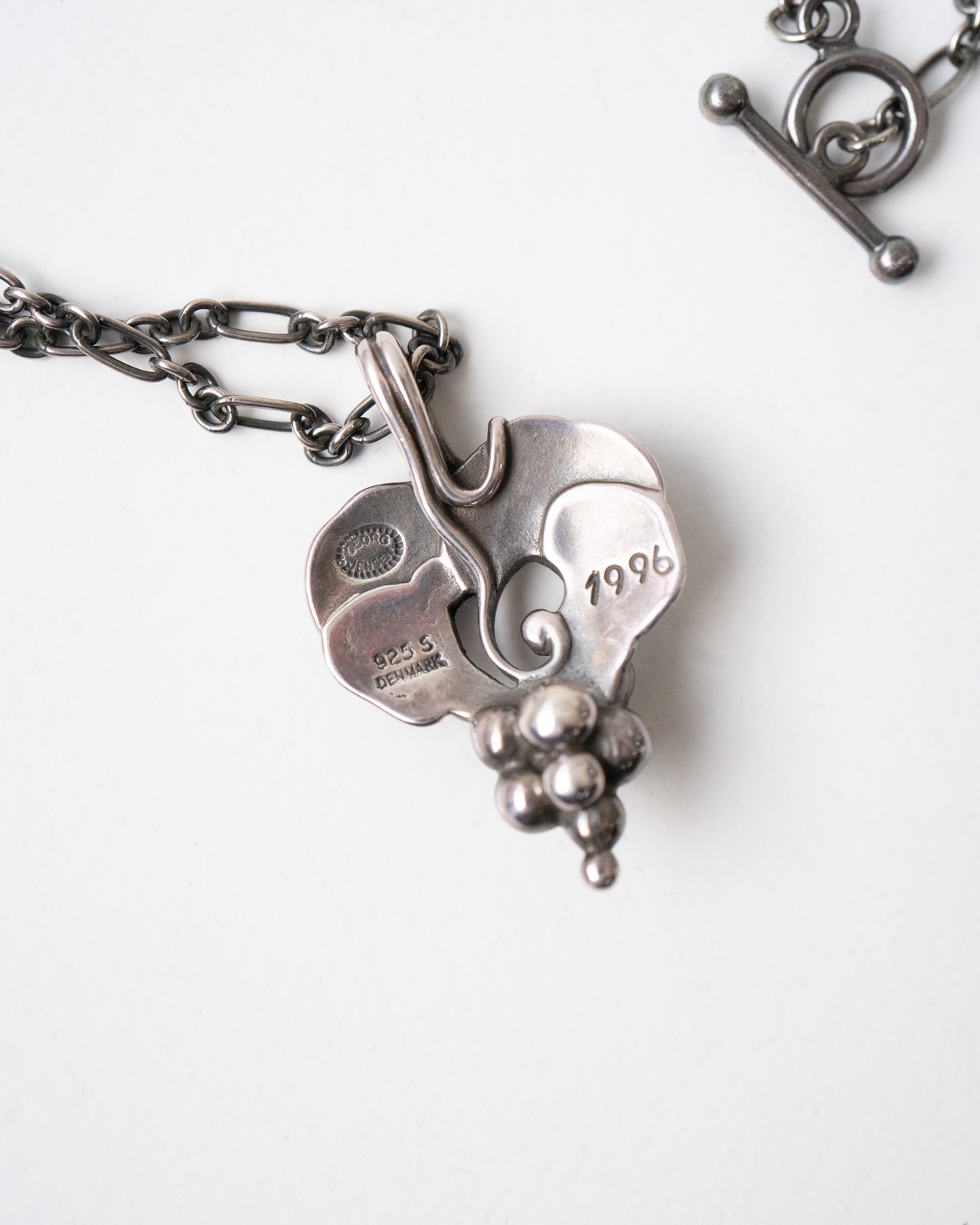 〈Georg jensen〉Carnelian necklace