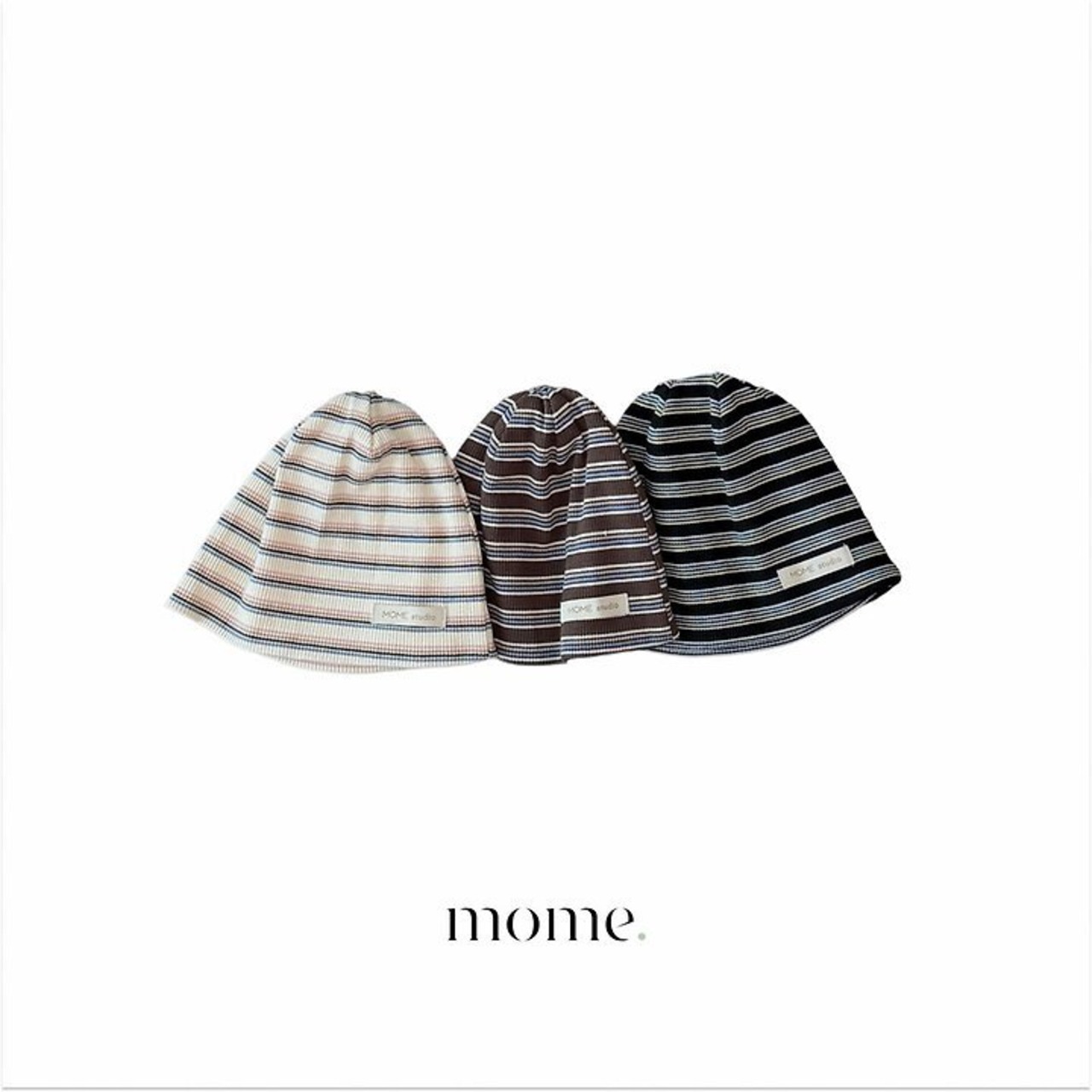 韓国子供服 / 26Autumn / 〖取寄〗MOME / MOME リブビーニー / キッズ服 /ナチュラル服 / 秋服 *FREE*