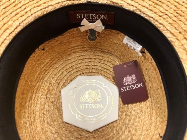 Stetson Braid Boater Hat (ステットソン ブレード カンカン帽) Japan