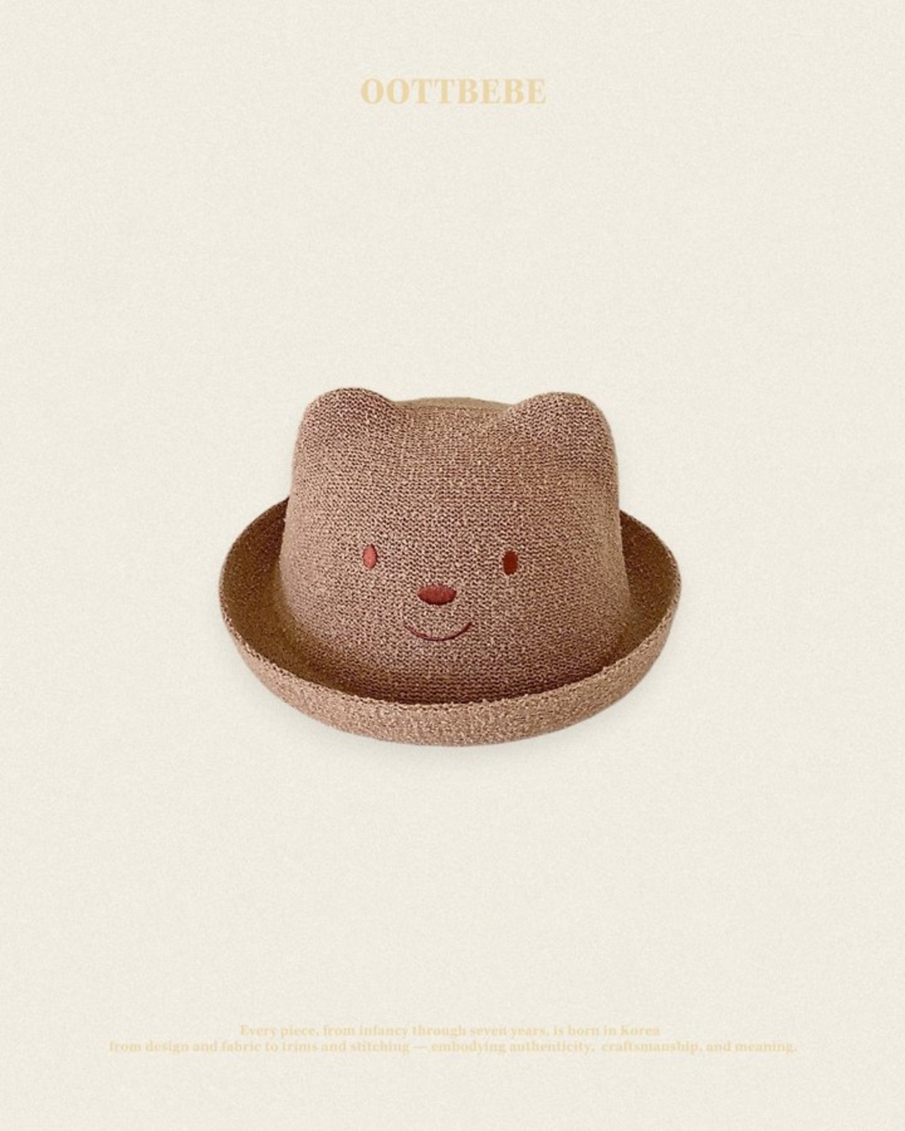 [oottbebe] Dori Bucket hat / [오뜨베베] 도리벙거지