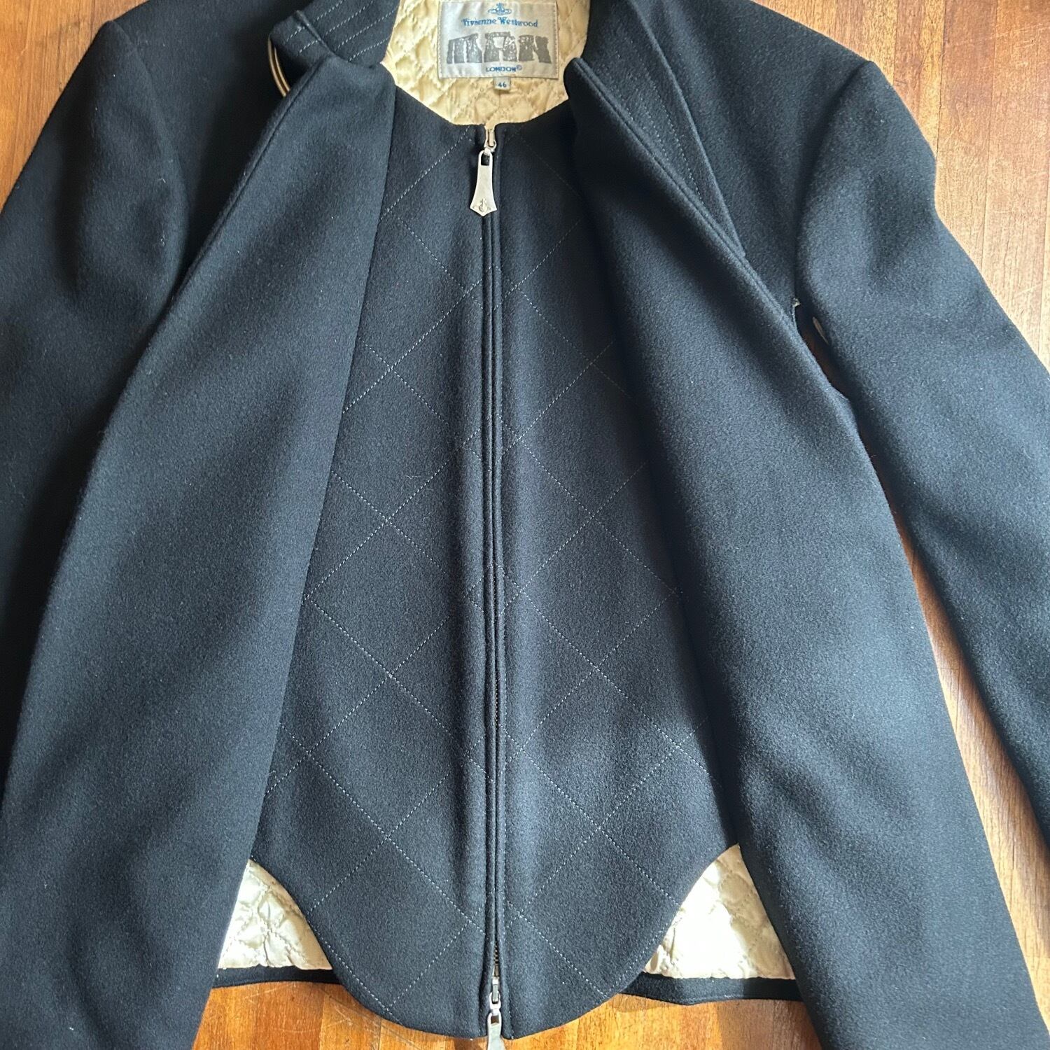 Vivienne Westwood ウール 変形テーラードジャケット 90's UK [C2984