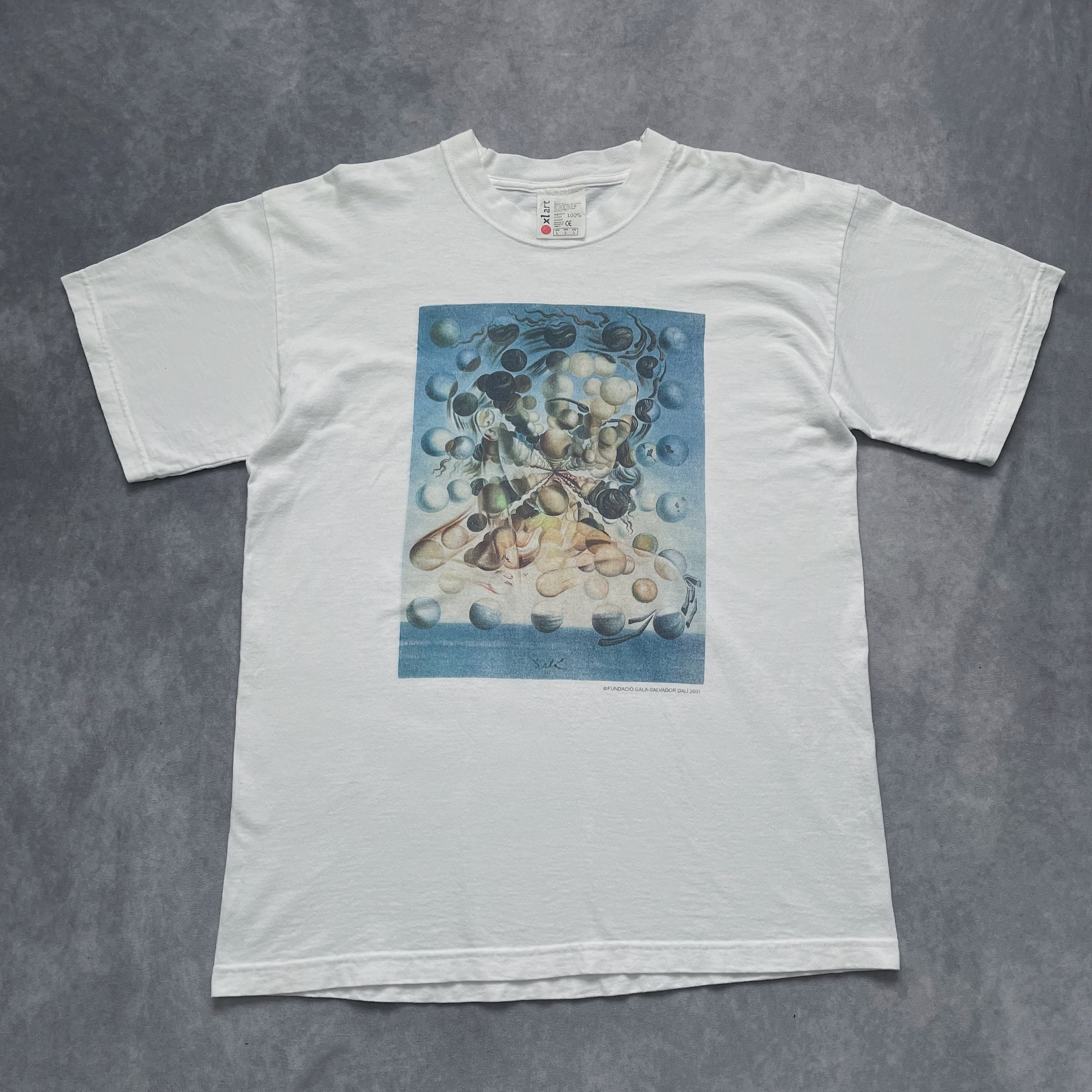Salvador Dali アート Tシャツ サルバドール ダリ 球体のガラテア 00s Salvador Dalí “ 球体のガラテア” | Avalon -vintage-