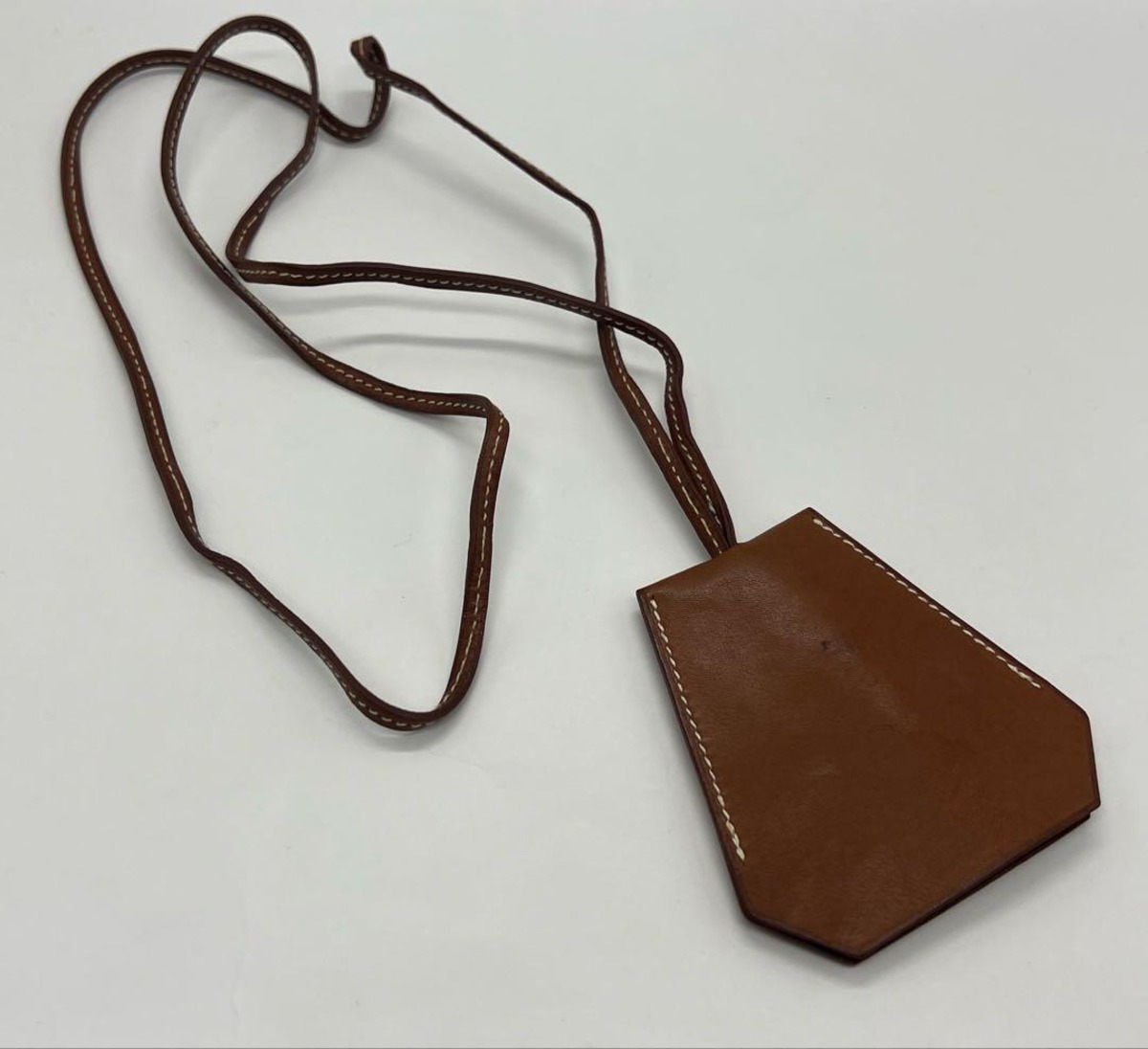 エルメス HERMES クロシェット キーリング ネックレス マルジェラ期 
