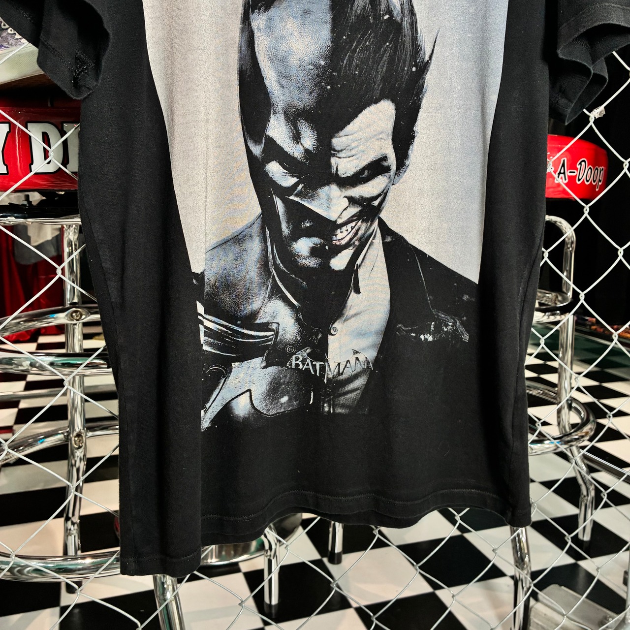 DC BATMAN ジョーカー&バットマン Tシャツ ブラック