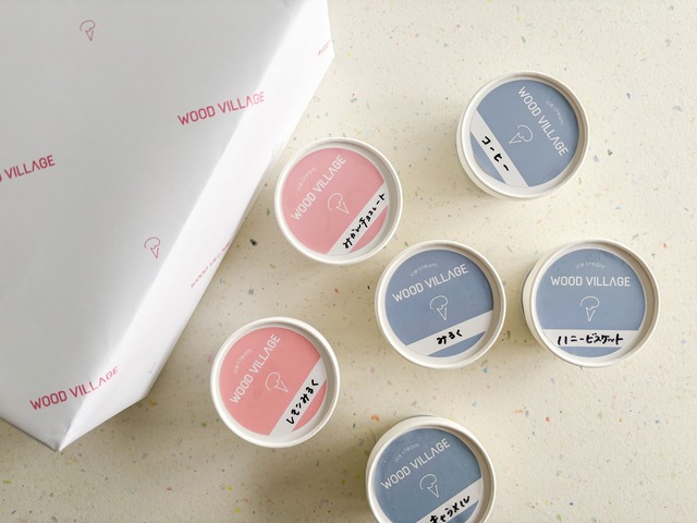 ice cream box 3月便 6個入り