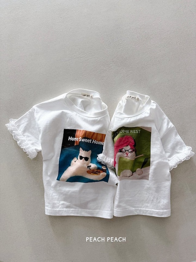 【取寄】peach peach|miyu tee (mom)|ミユT(ママ)|FREE|mom|26 summer