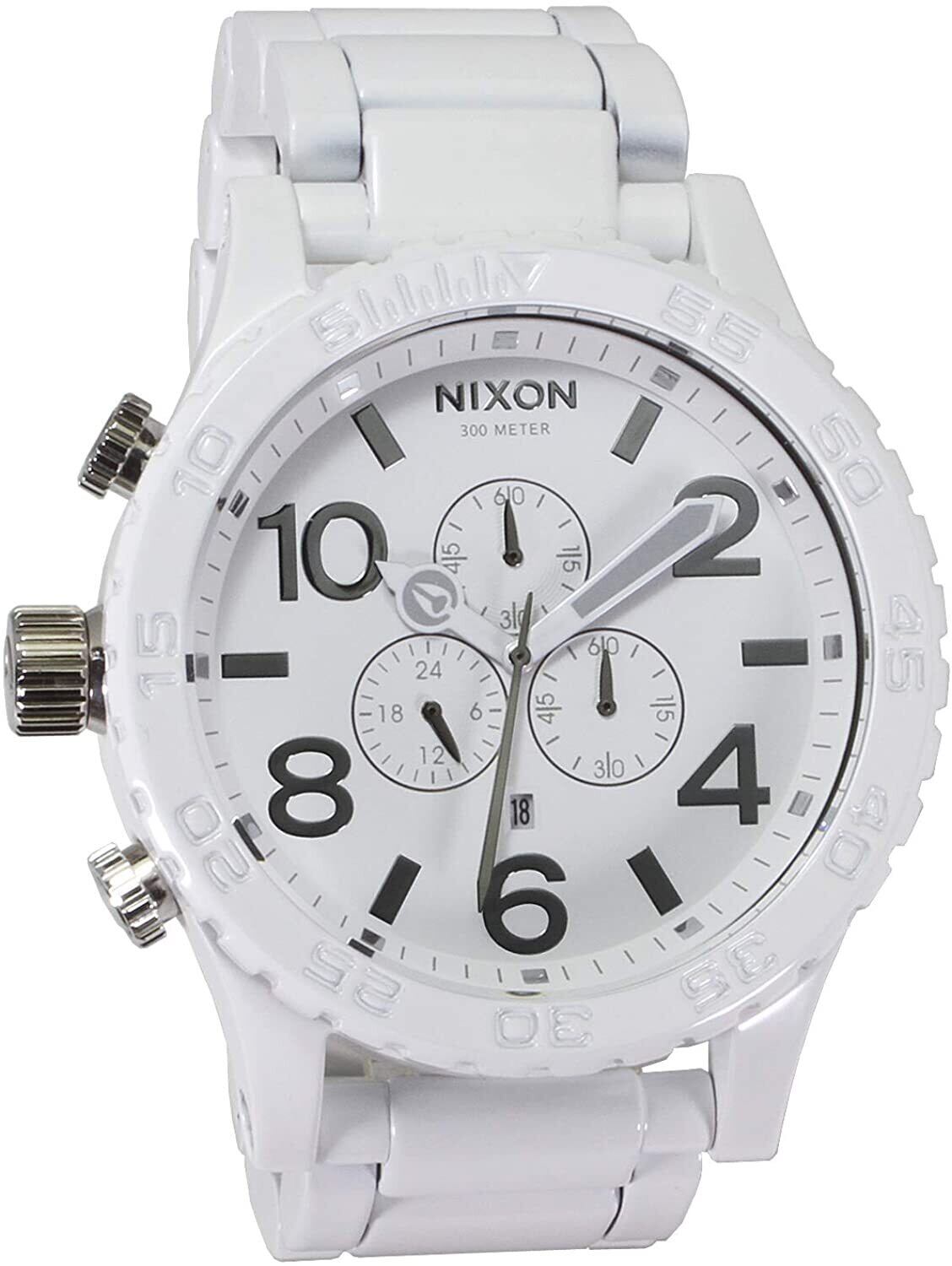 ニクソン ニクソン NIXON 腕時計 クロノグラフA083-100 シルバー 