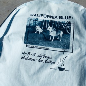 CALIFORNIA BLUE: tee