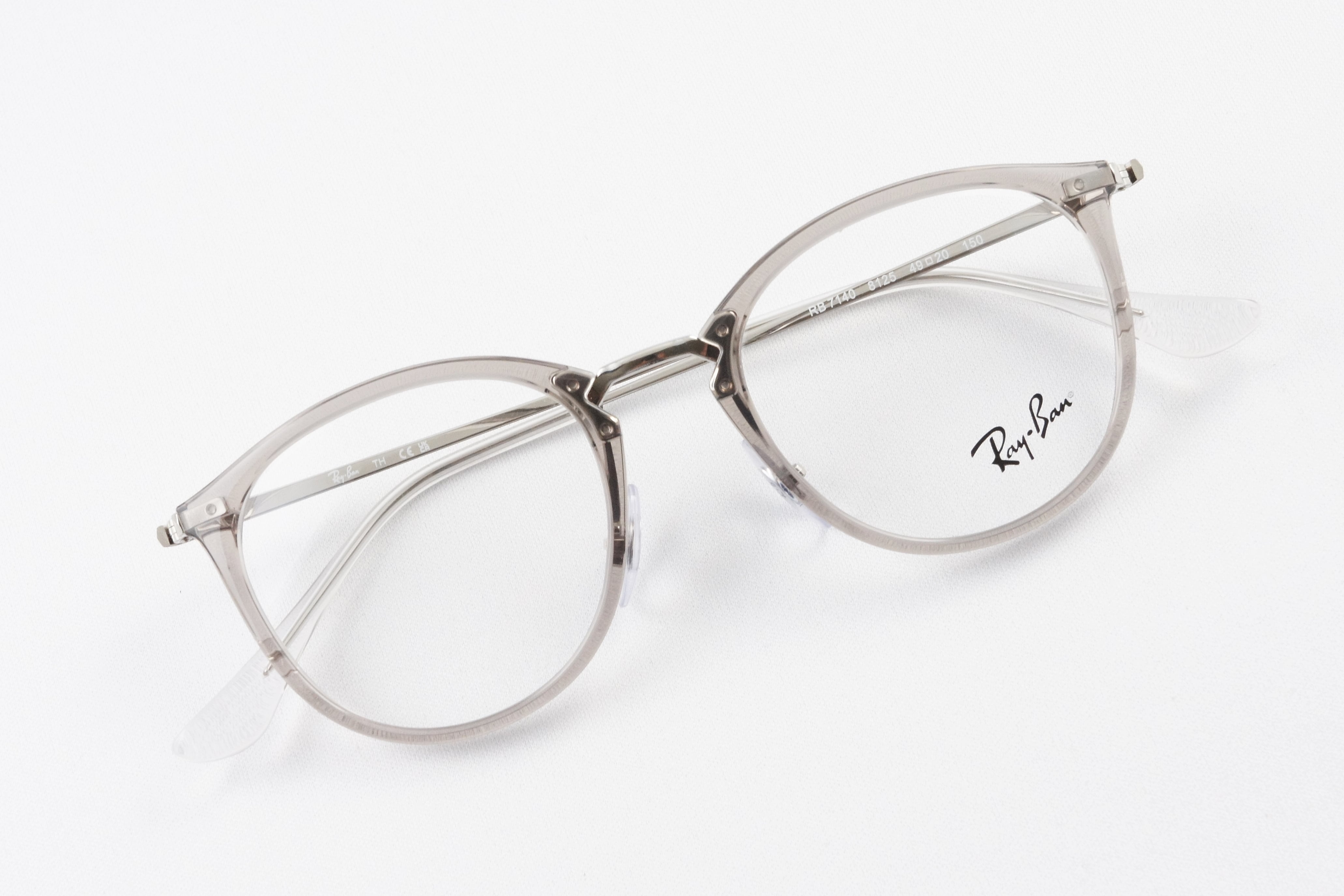 Ray-Ban クリア メガネ RX7140 8125 49サイズ 51サイズ ボスリントン