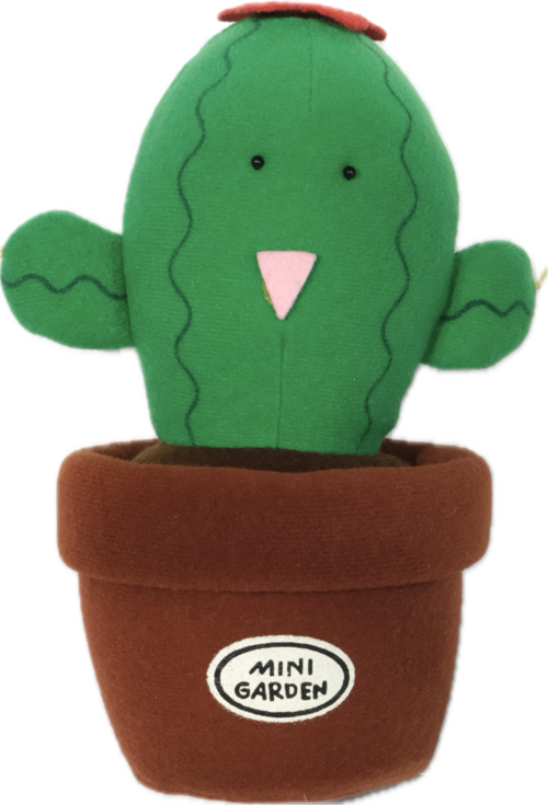 Old Stuffed Toy: Cactus