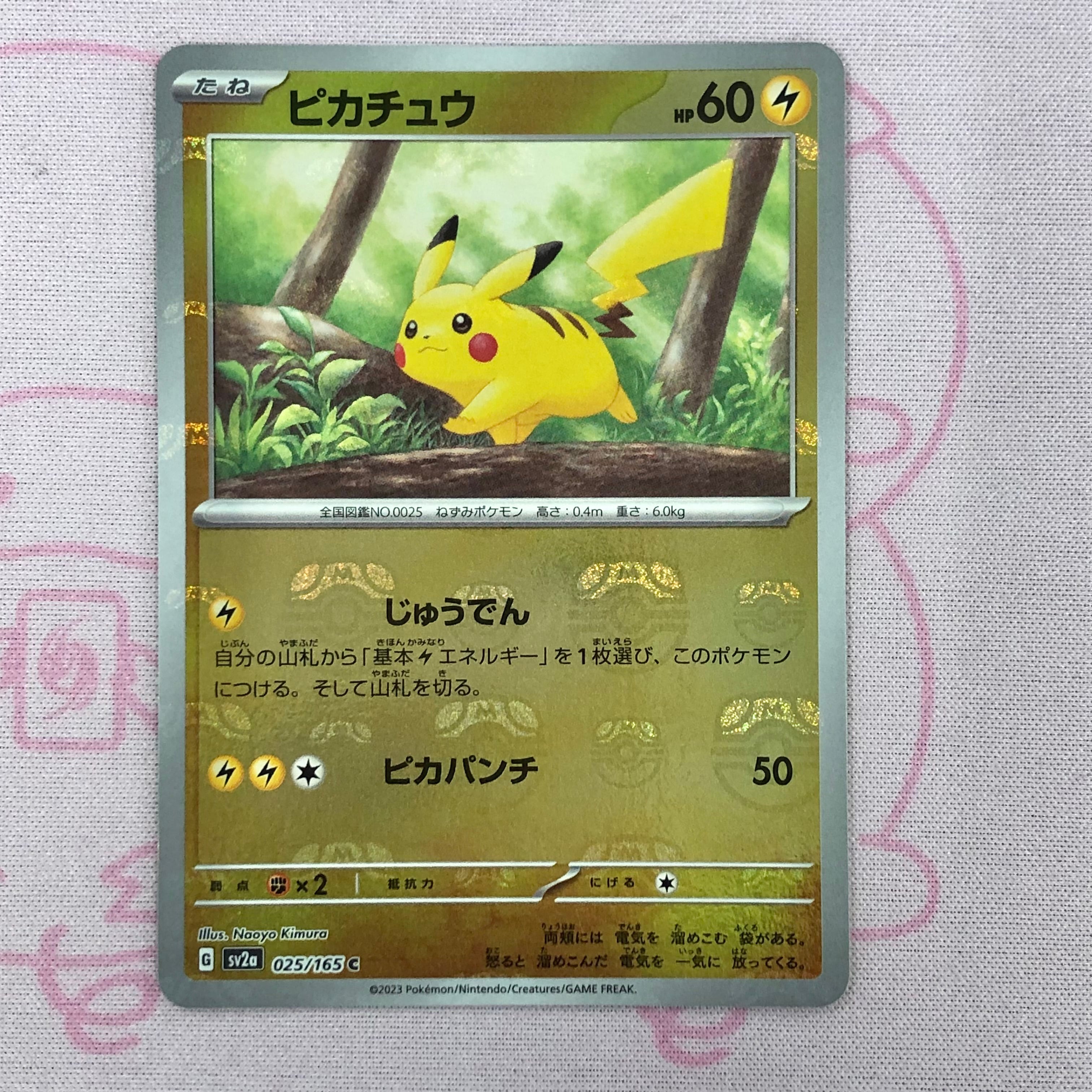 【Aランク】ピカチュウ(マスターボール C