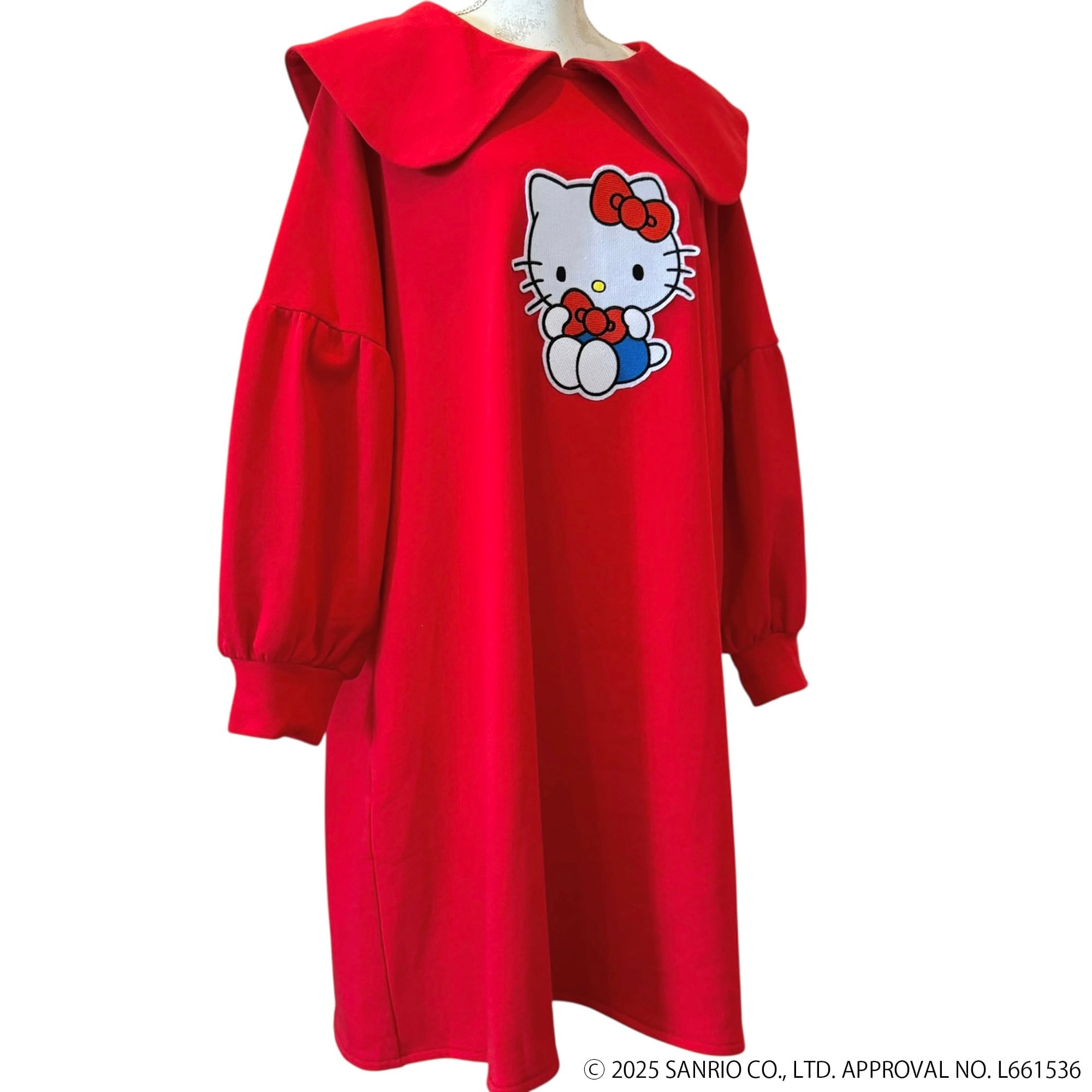 ハローキティ トレーナーワンピース