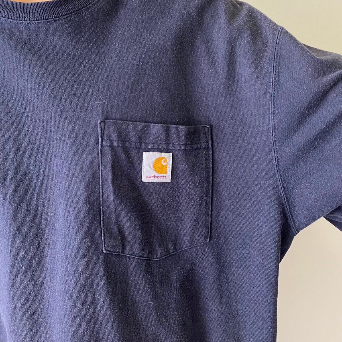 Carhartt カーハート ワンポイントロゴ ポケットTシャツ メンズXL相当