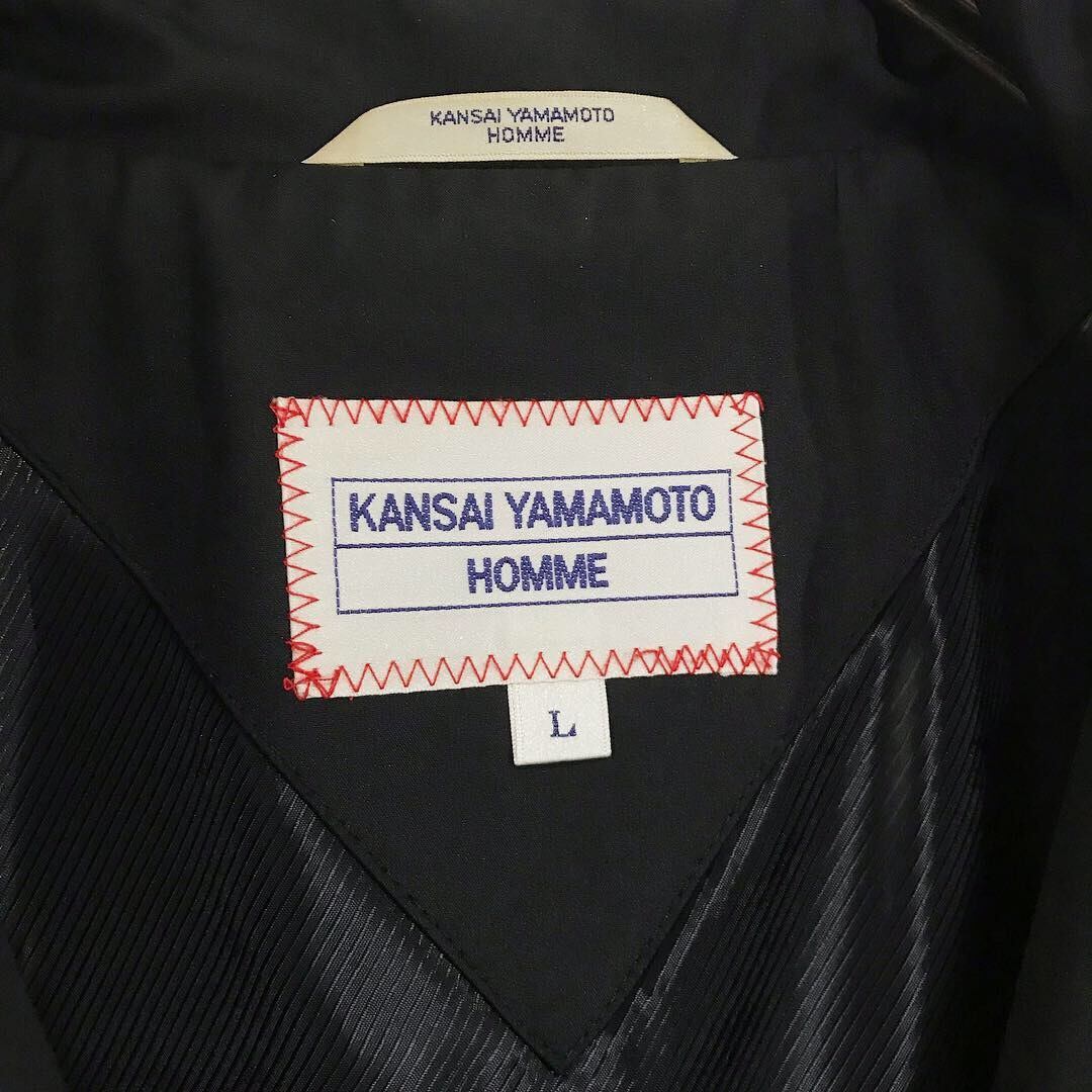 1990's kansai yamamoto hi neck black nylon blouson | protocol