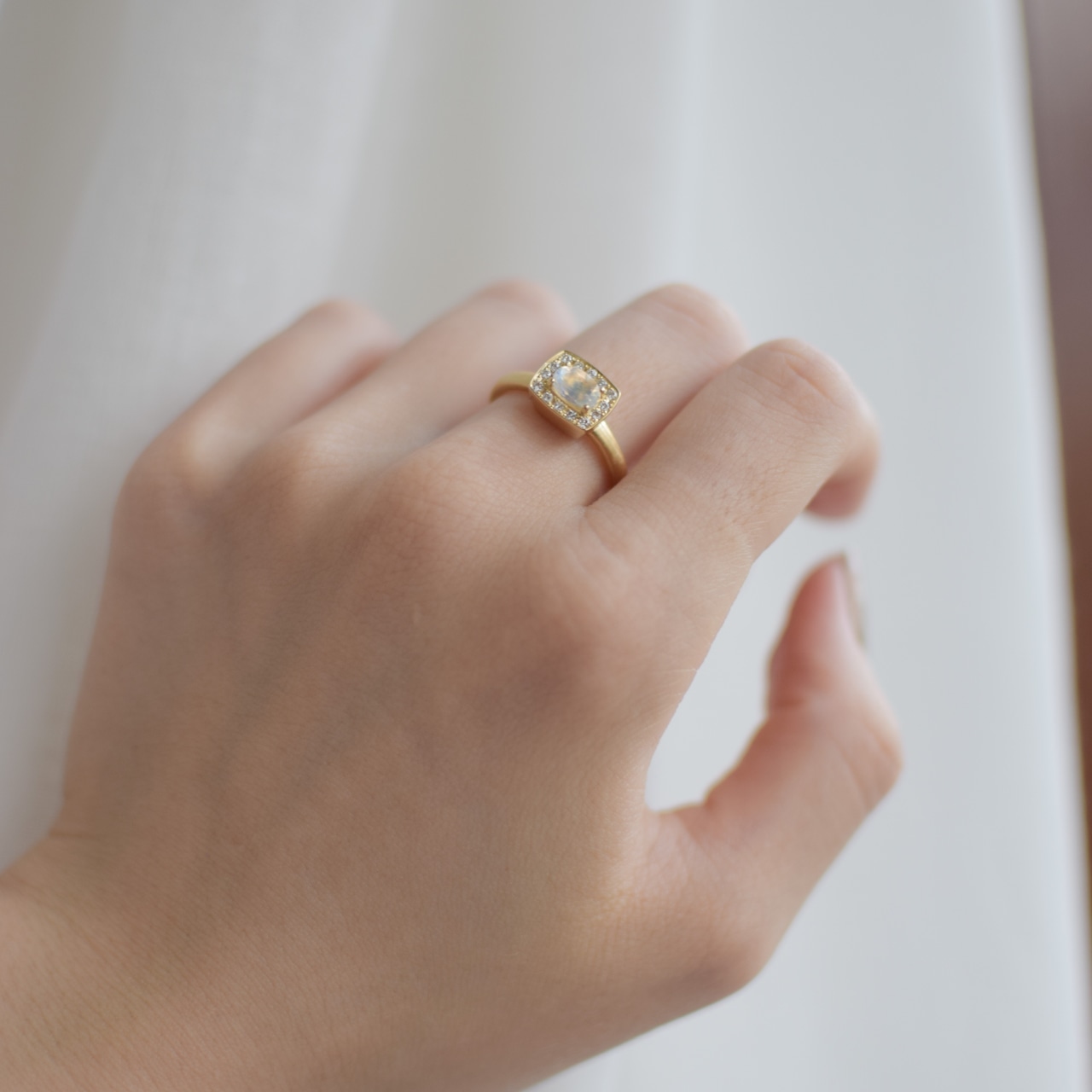 teras リング / K18(YG)