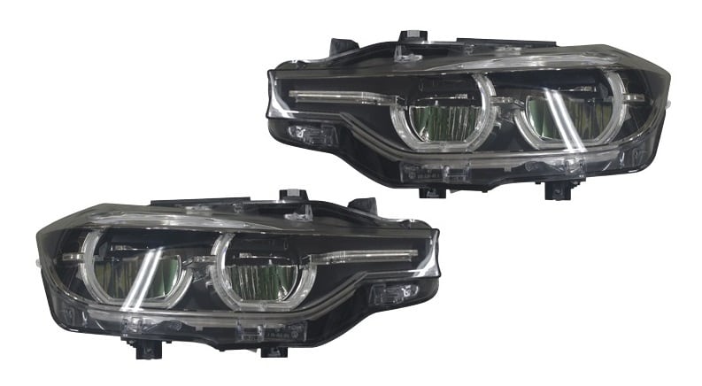 正規純正OEM】 BMW LED ヘッドライト 左右 SET 3シリーズ F30 F31 LCI