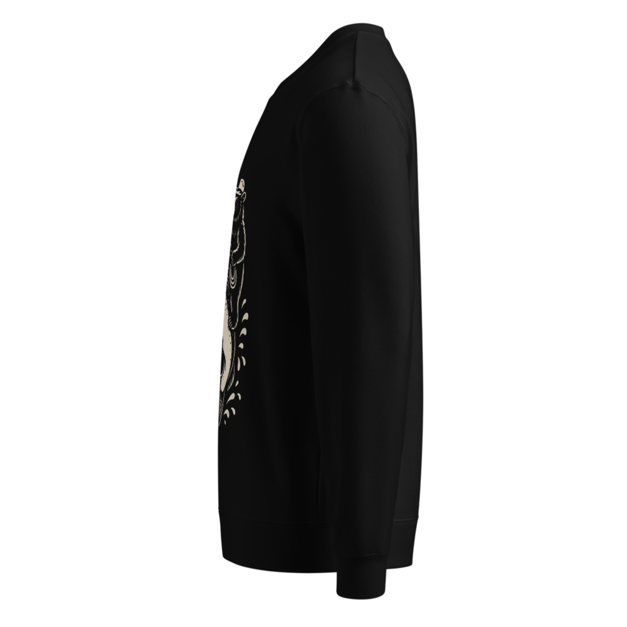 FISHING BEAR 裏毛スウェットA0115