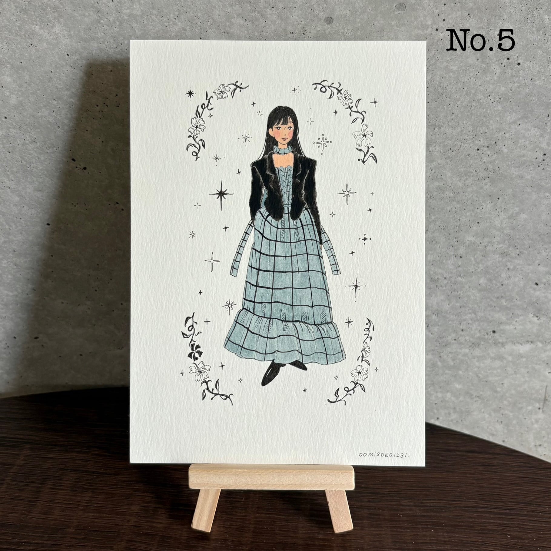 fashion illustration / B6