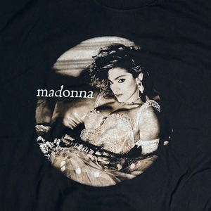 13403 マドンナ Madonna 1985 ツアー Tシャツ XL
