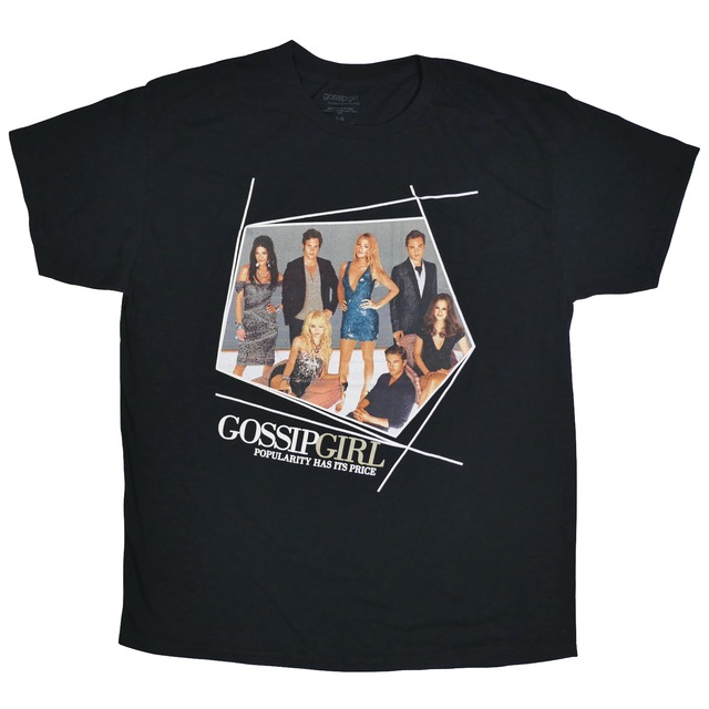 USED【L】TV Drama Gossip Girl POPULARITY HAS ITS PRICE Tee / ©2023
