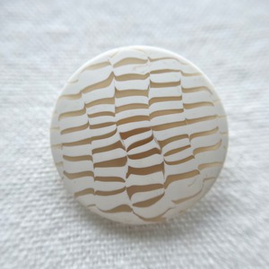 フランス ランダムチェックアイボリー 27㎜