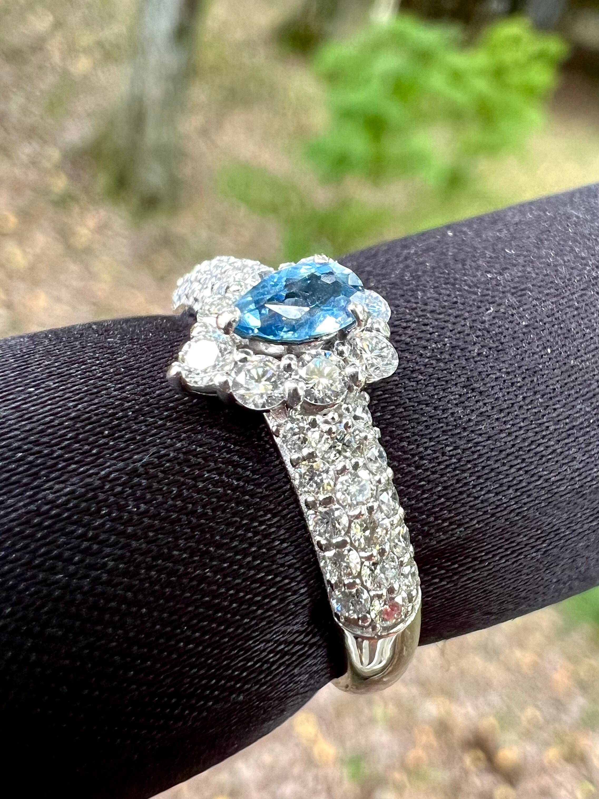 鮮やか Vivid Blue！コバルトスピネルダイヤモンドリング | jewelry KIRARI