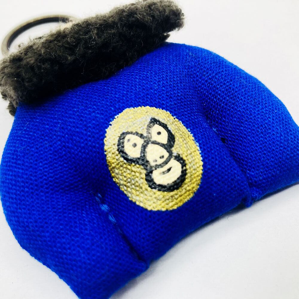 おじさんキーホルダー（青レスラー） / キーホルダー / NADO.