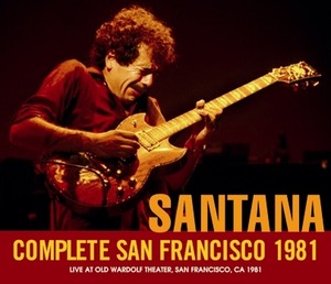 NEW SANTANA COMPLETE SAN FRANCISCO 1981 　3CDR  Free Shipping
