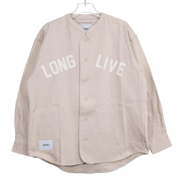 新品】WTAPS ダブルタップス 21AW 長袖 コットン Tシャツ WTAPS 21AW