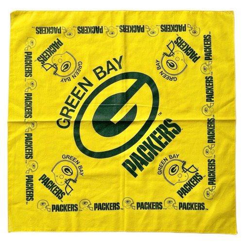【Good】80s NFL Green Bay Packers バンダナ