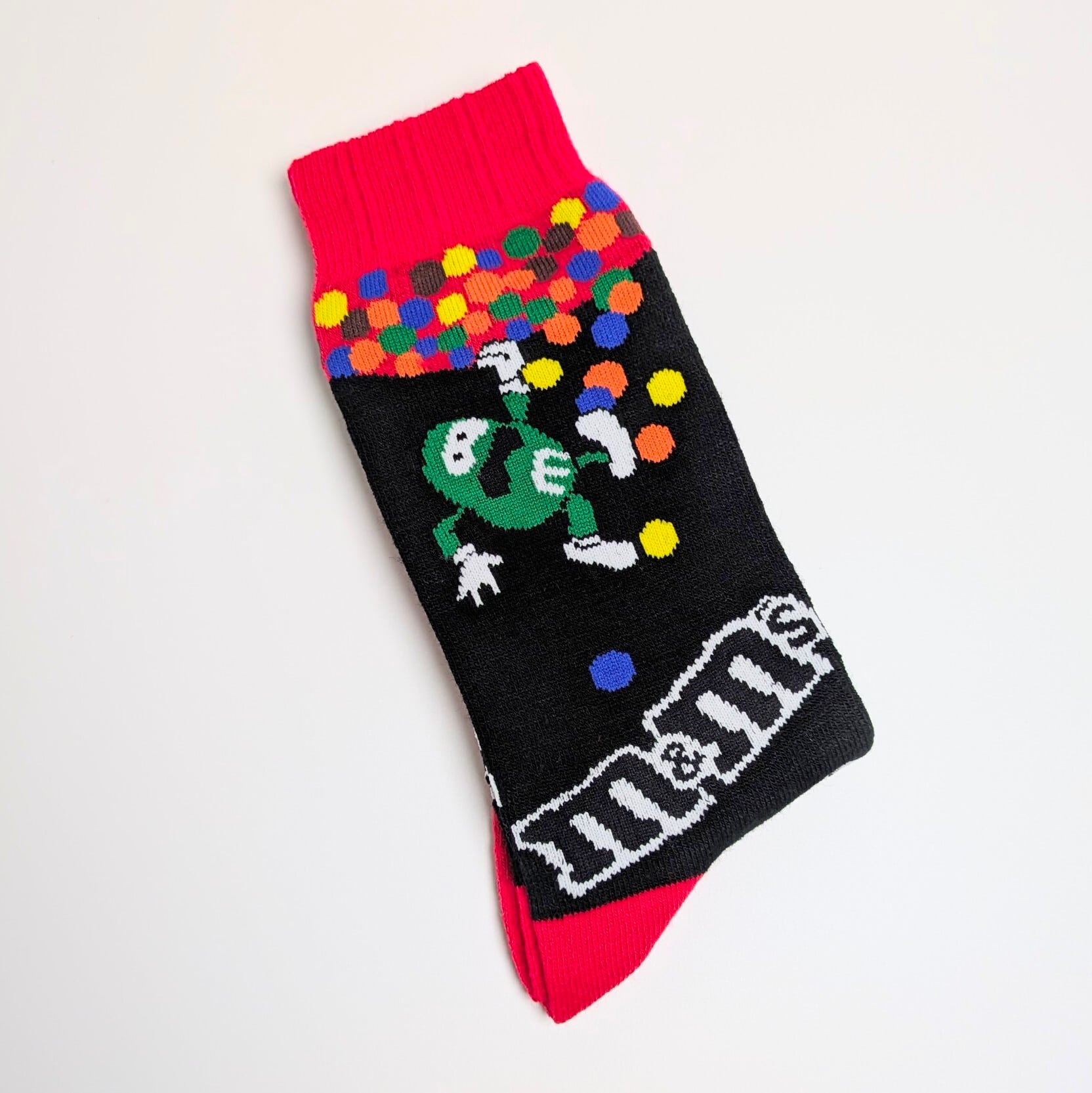 【 m&m's  / エムアンドエムズ 】 crew socks / クルーソックス〚アメリカン雑貨 アメトイ〛