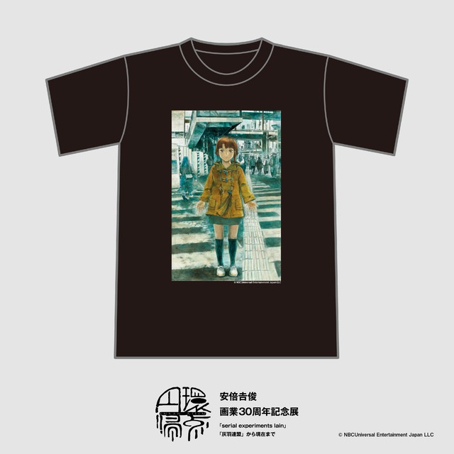 円環帰点 serial experiments lain ピンバッジ ステッカー serial experiments lain ロゴステッカー【円環帰点 安倍吉俊