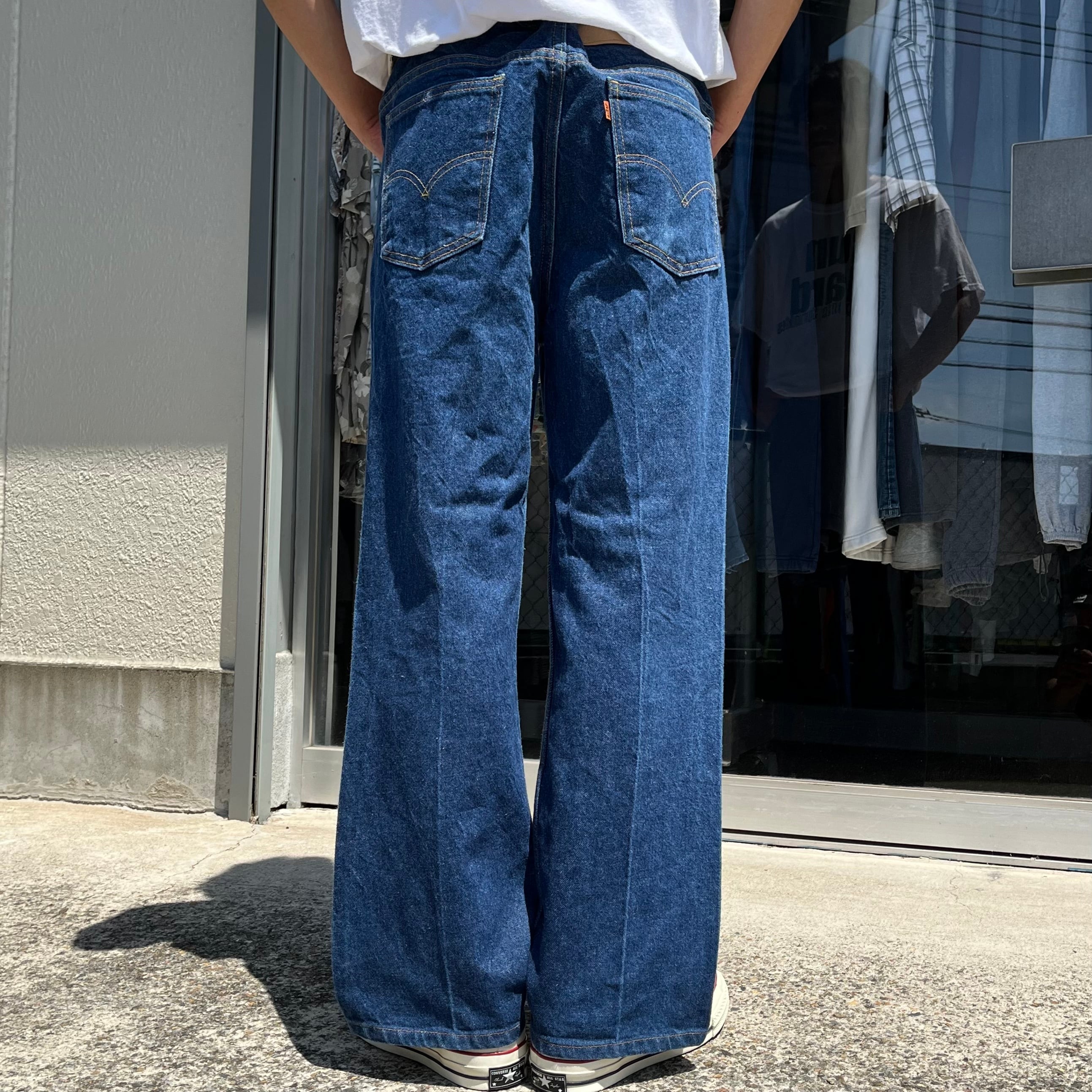 【Levi's】00s リーバイス シグネチャー フレア ブーツカットデニム