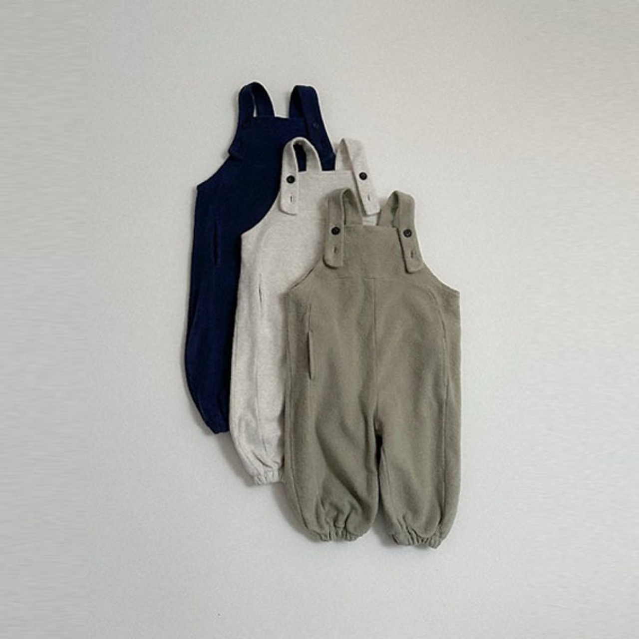 〖取寄〗韓国子供服 / 26winter / minirobe / テリーオーバーオール / キッズ *S~L*
