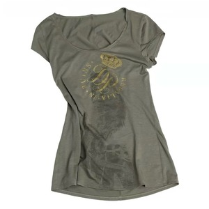 [DoublePunch] Round Neck Guitar Lady T-Shirt