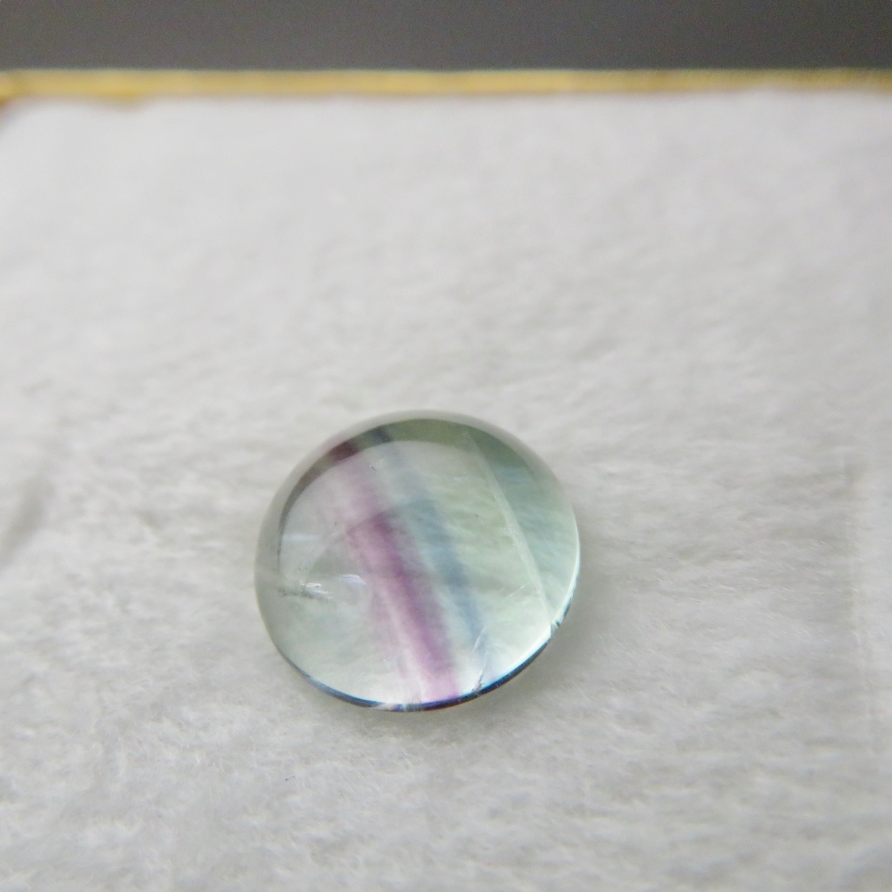 グリーンフローライト 3.980ct 簡易ソーティング付き