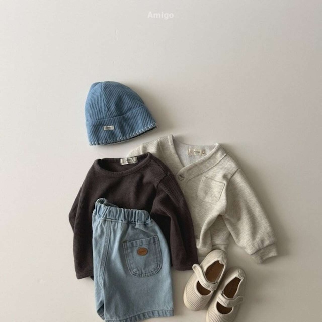 予約⌇amigo / Part 6 wide denim pants