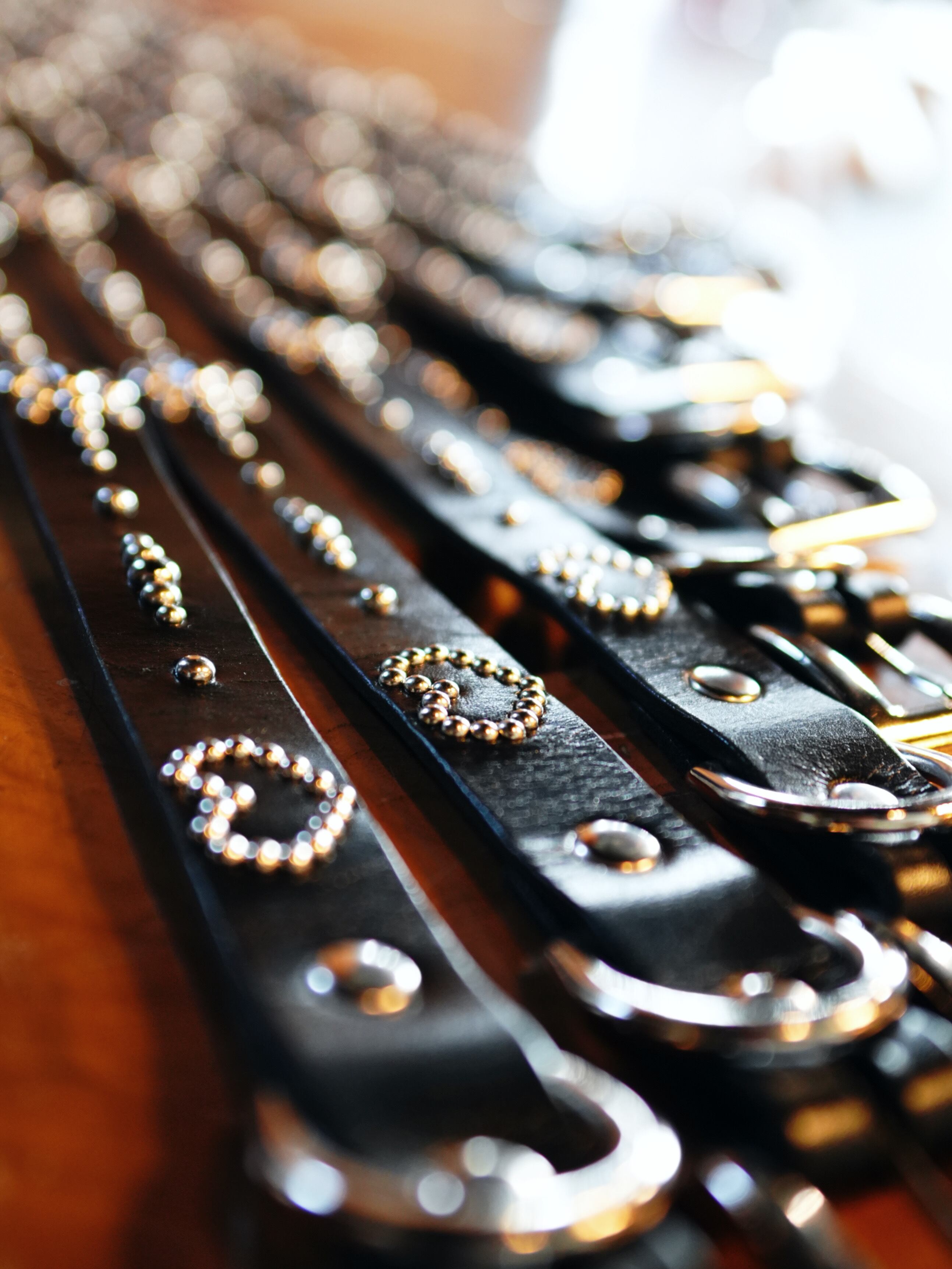 STUDS NARROW BELT | PAY ID
