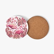 Wood Coaster Paisley 4688