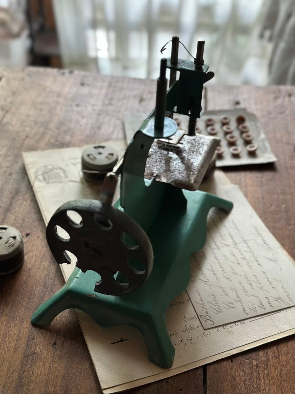 トイミシンJC PARIS ブルーグリーン BABYシリーズ | Brocante de La