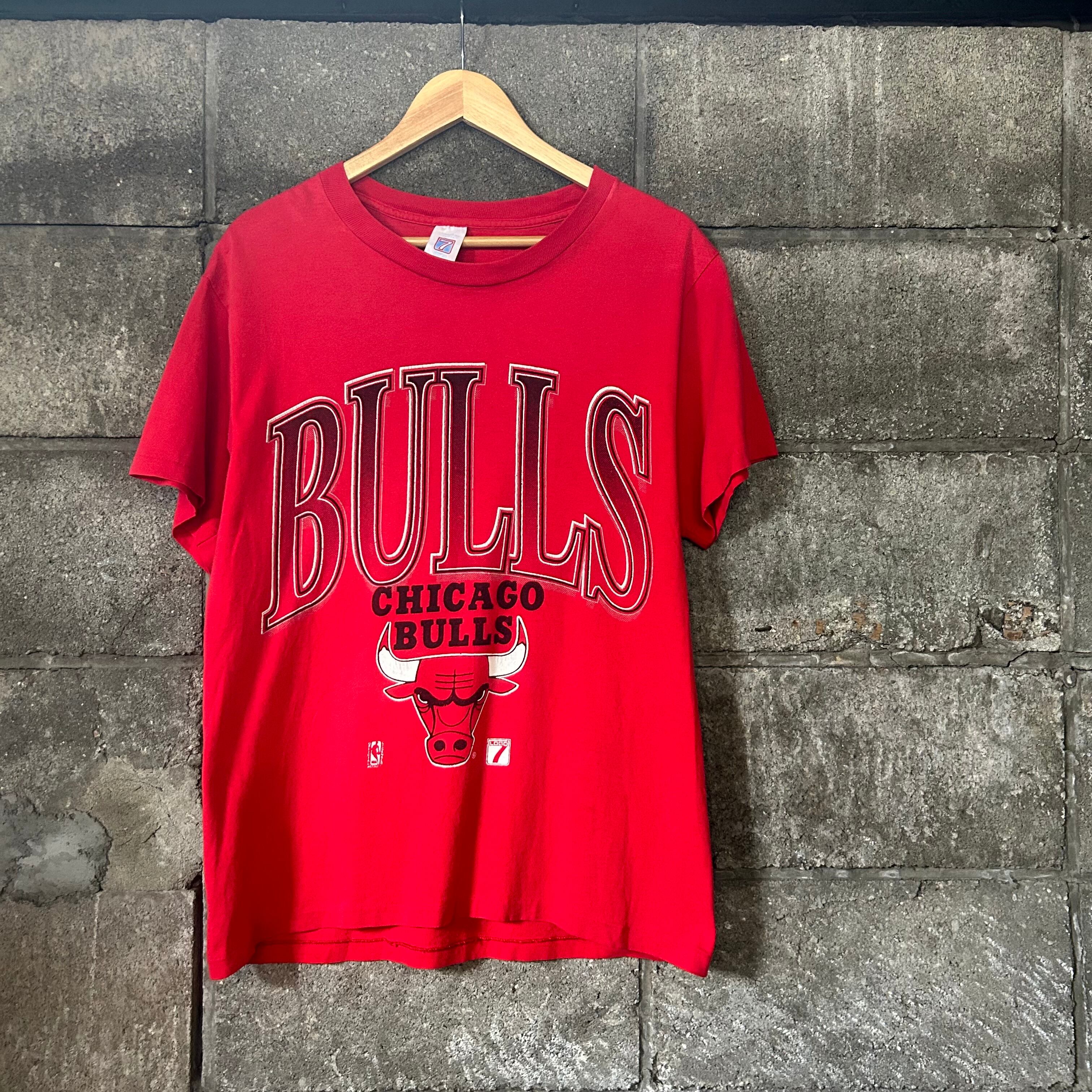 90s CHICAGO BULLS tee LOGO7 90年代 シカゴブルズ Tシャツ