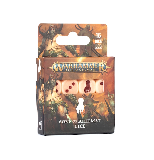 エイジ・オヴ・シグマー：『サン・オヴ・ベヘマット』ダイス	AGE OF SIGMAR: SONS OF BEHEMAT DICE