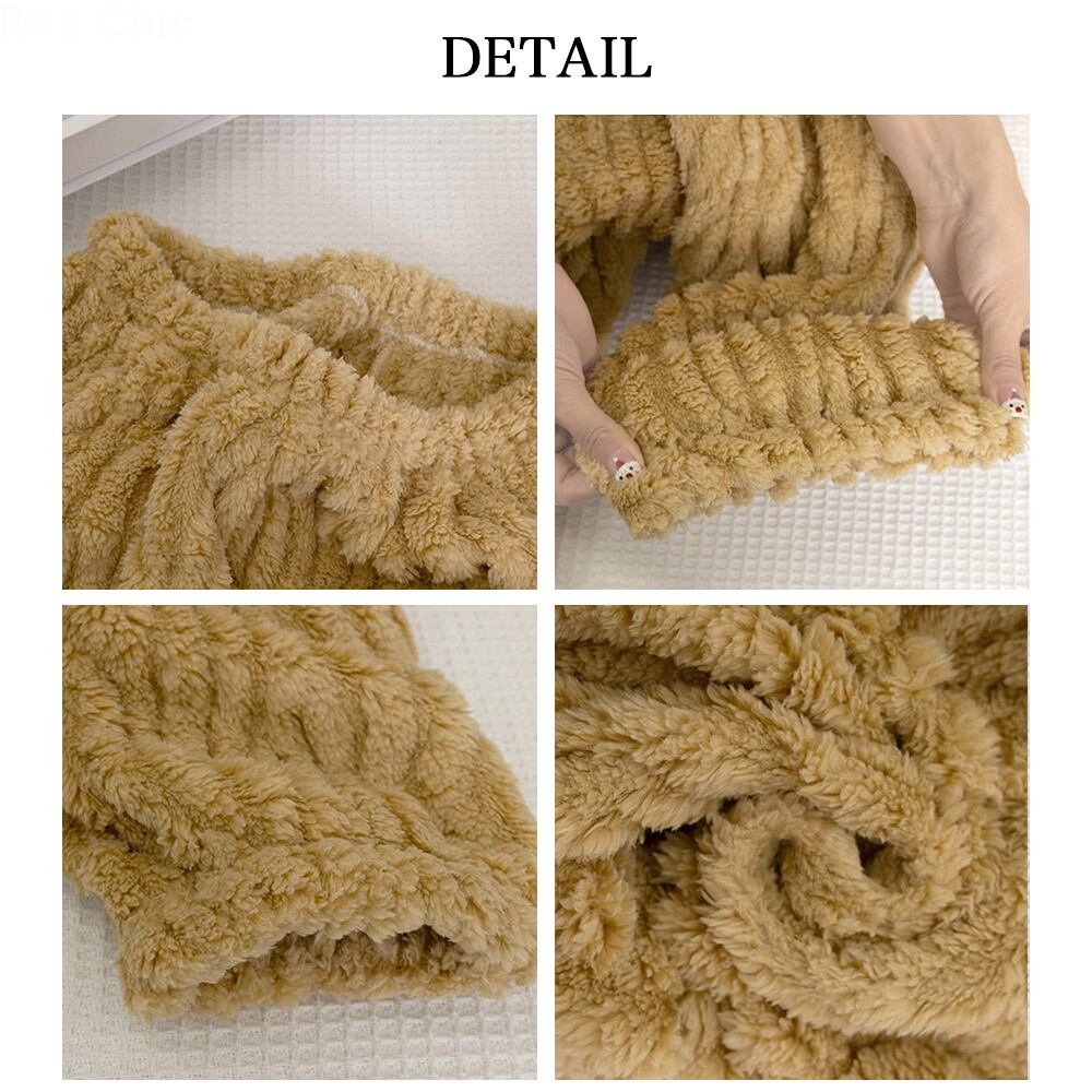 フリース パジャマ 上下セット レディース 秋冬 セットアップ 韓国 おしゃれ 大人 かわいい 軽い 暖かい 防寒 保温 もこもこ ふわふわ ボアパジャマ 大人可愛い 大人女子