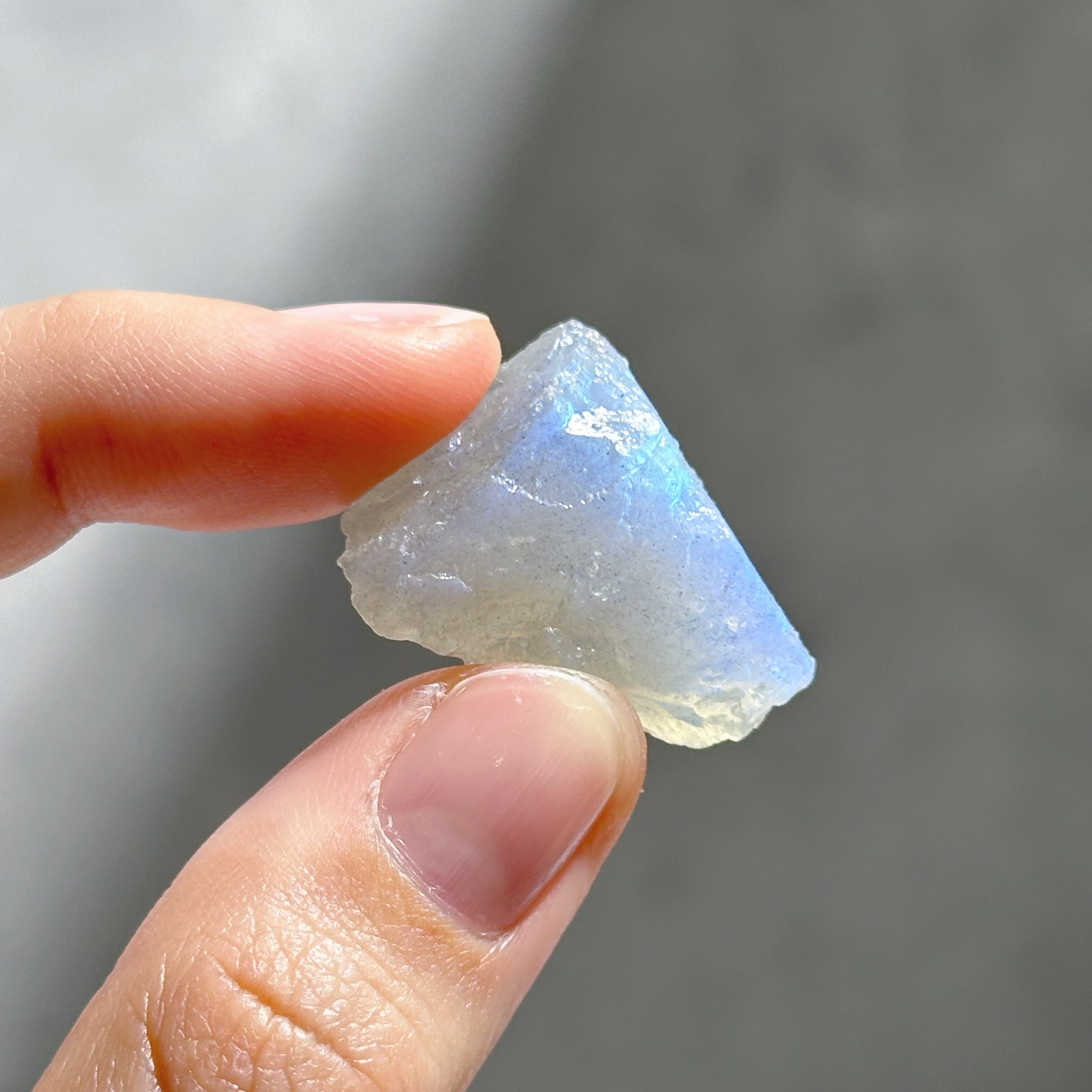 ホワイトラブラドライト 原石01◇ Labradorite ◇天然石・鉱物
