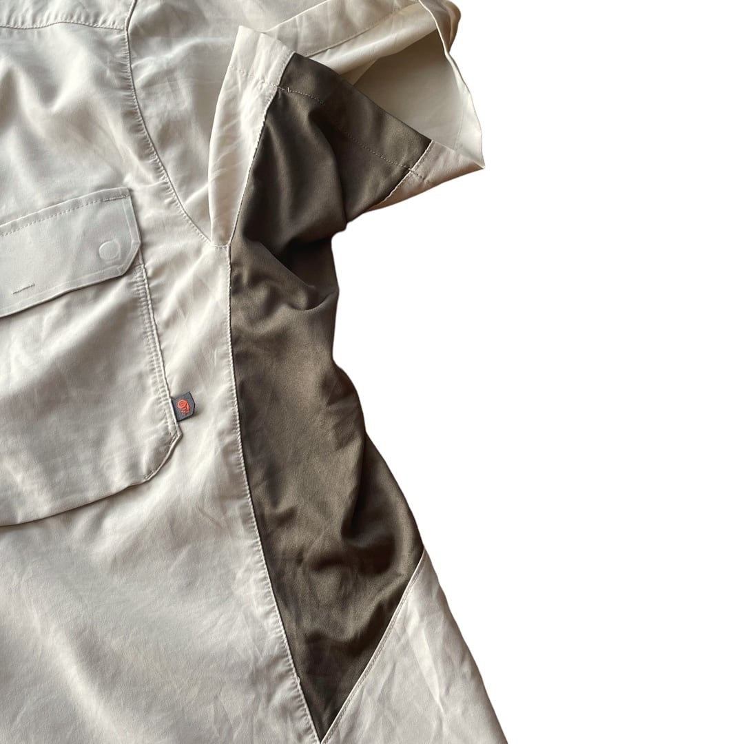 MOUNTAIN HARD WEAR S/S nylon polyester shirt S / マウンテンハード