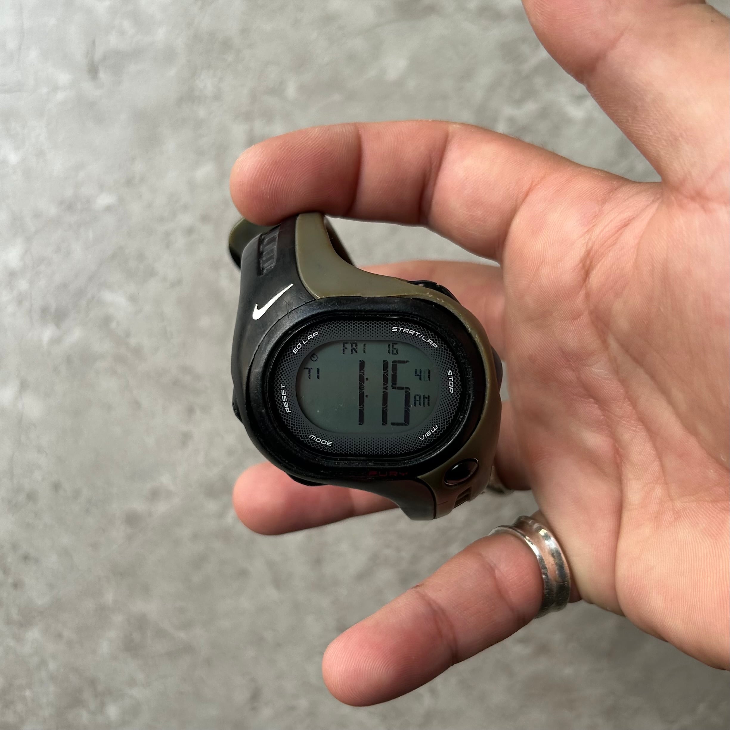 NIKE "Triax FURY WG05-4000" digital Watch【仙台店】