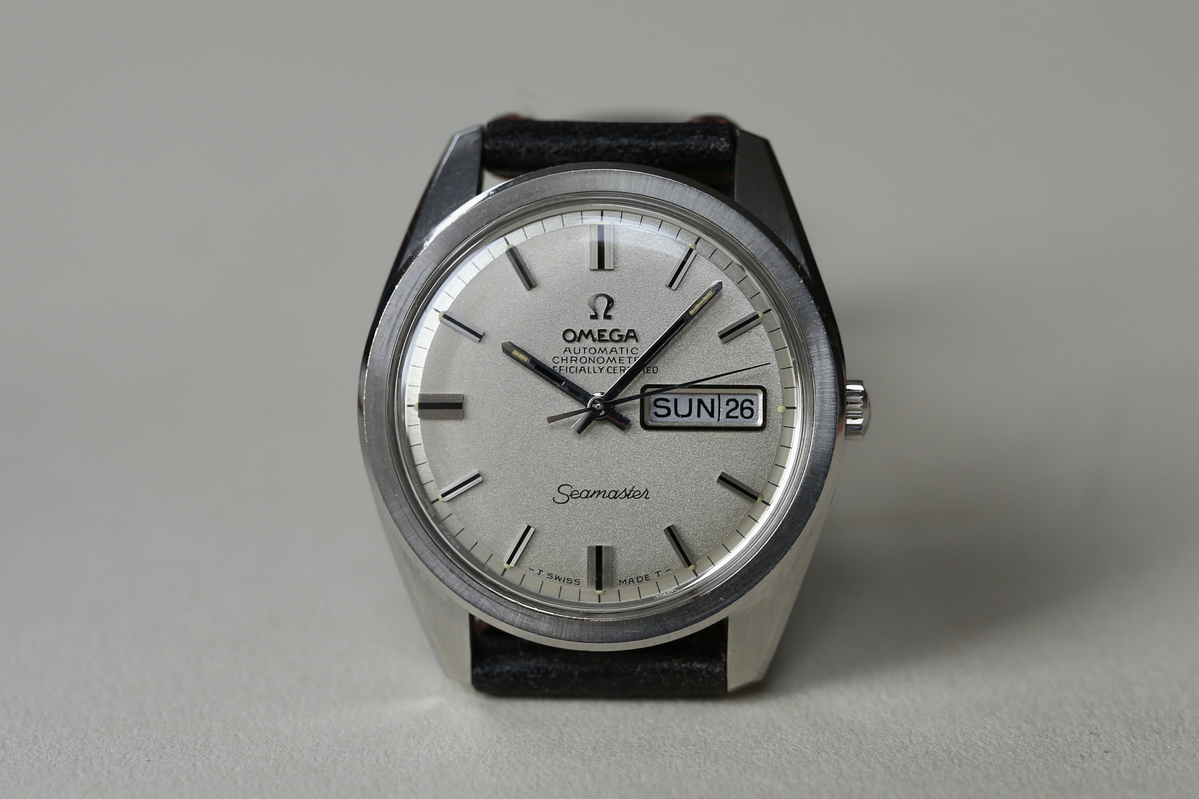 OMEGA】 1969年製 シーマスター クロノメーター デイデイト フラット