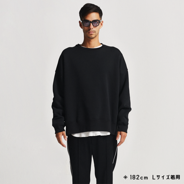 United Athle 5627-01 10oz T/C ビッグシルエット クルーネック
