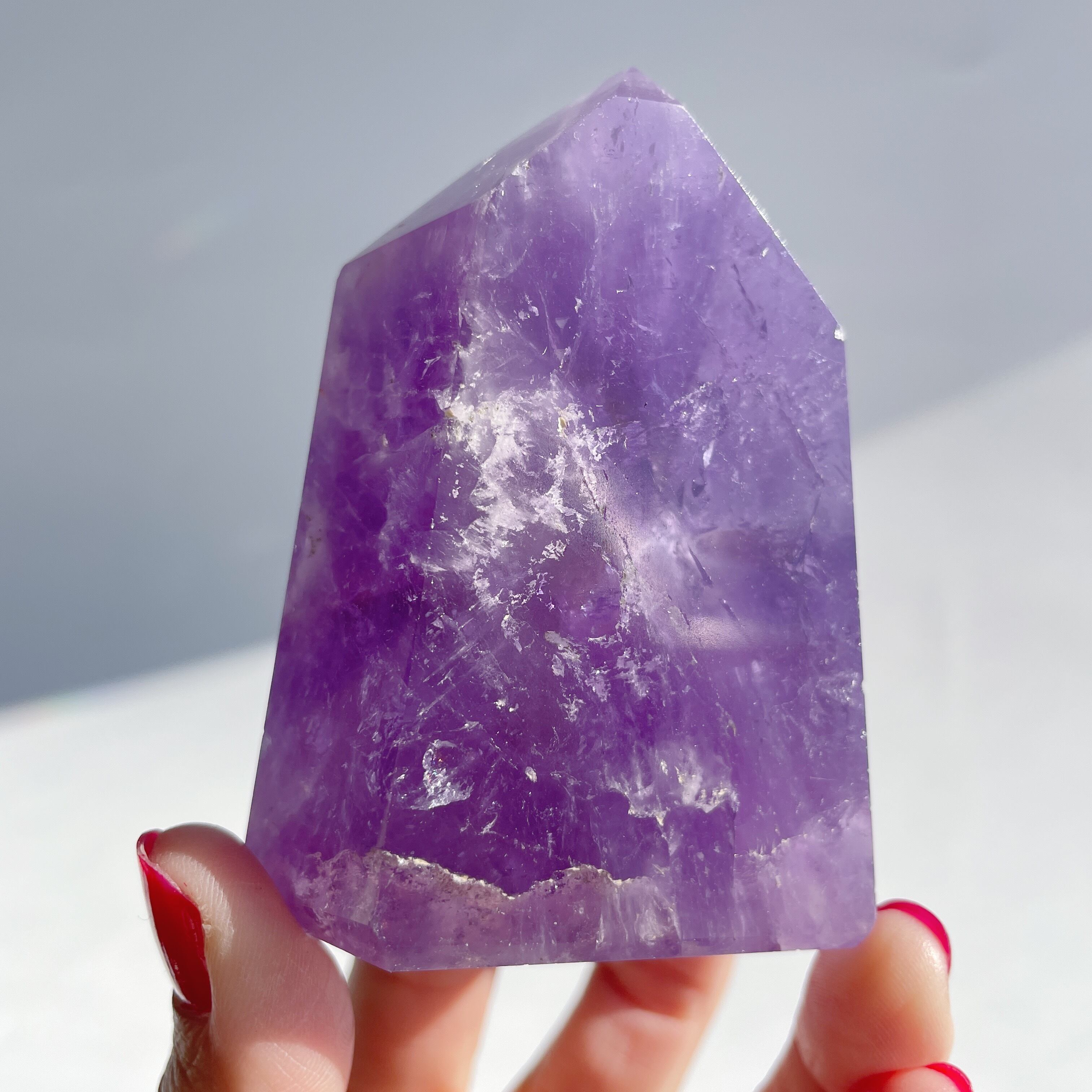 ブラジル産 アメジストタワー27◇ Amethyst tower ◇天然石