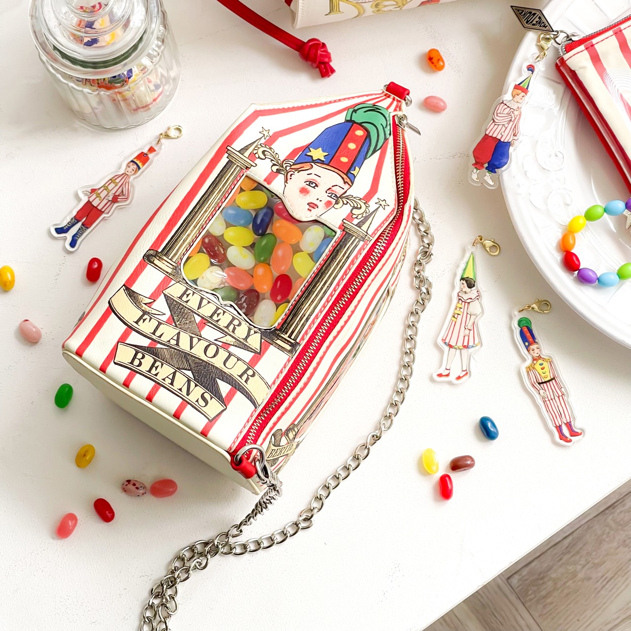 F201107-00_Harry Potter×Flapper百味ビーンズ ショルダーバッグ - 1